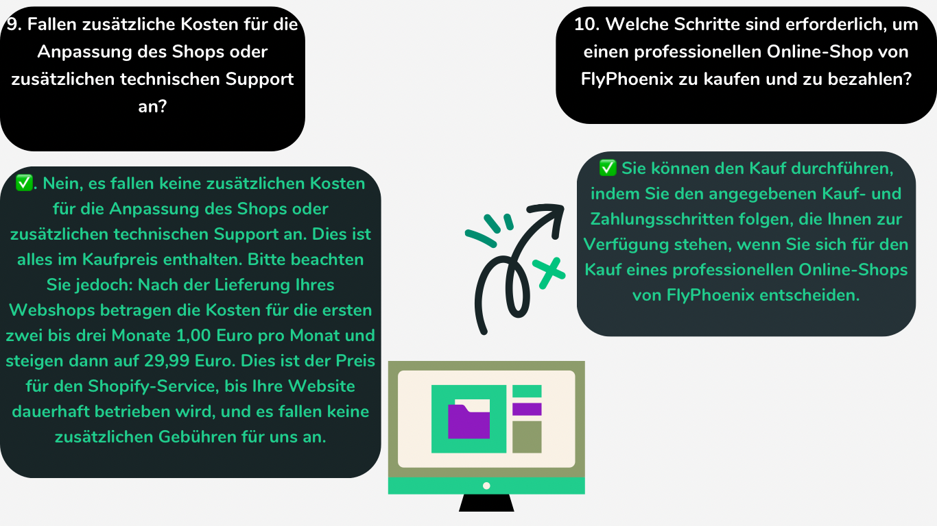 Professioneller Online-Shop mit höchster Qualität - Erhalten Sie jetzt den erstklassigen Service zur Erstellung eines professionellen Online-Shops von FlyPhoenix