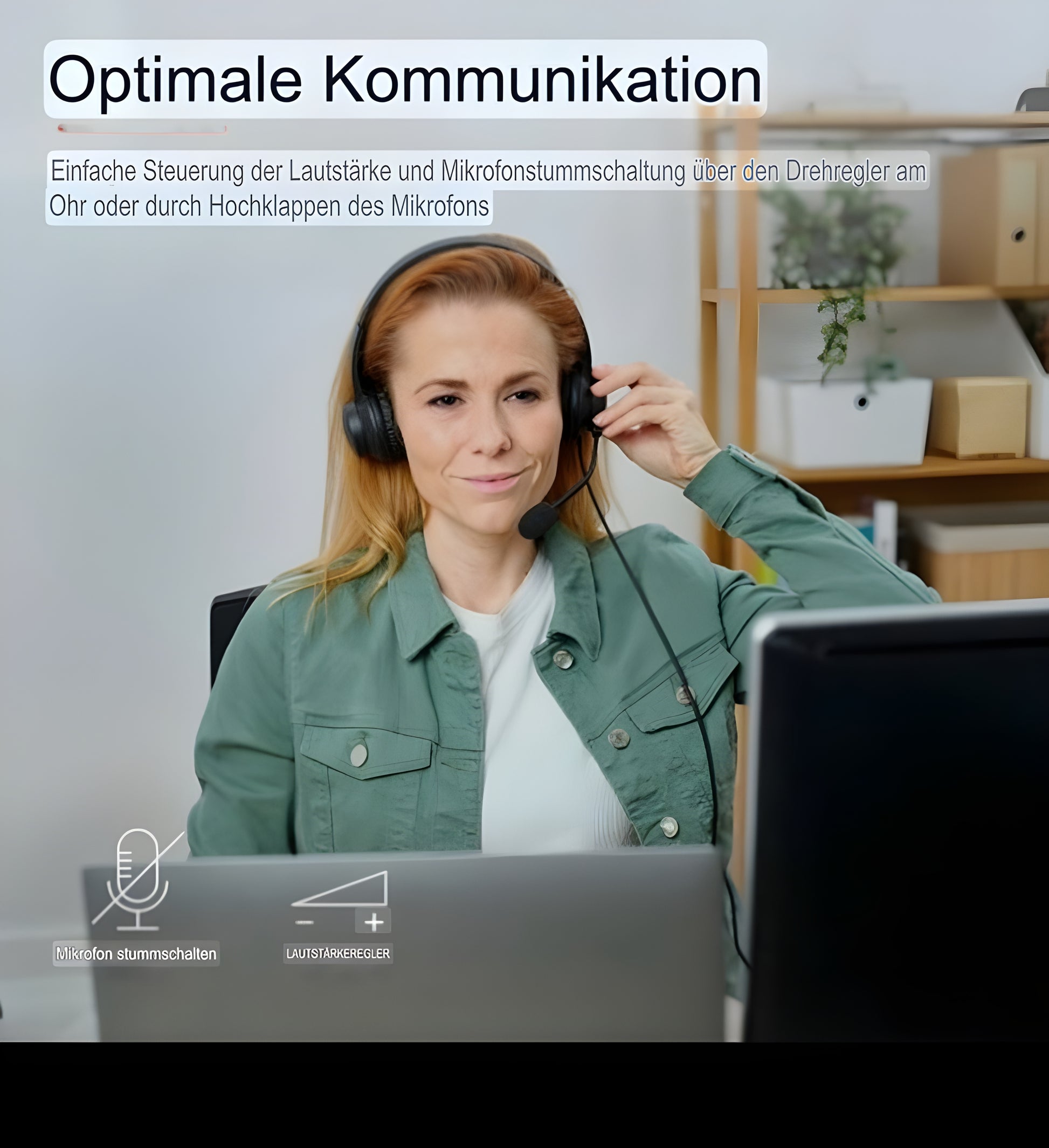 Kopfhörer mit Mikrofon Trust 25087 Schwarz