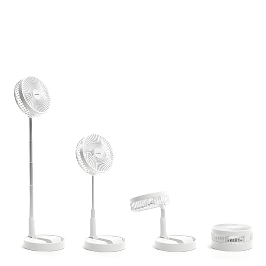 faltbarer wiederaufladbarer 3-in-1-ventilator fandle ø7,7'' 7200 mah