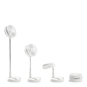 faltbarer wiederaufladbarer 3-in-1-ventilator fandle ø7,7'' 7200 mah