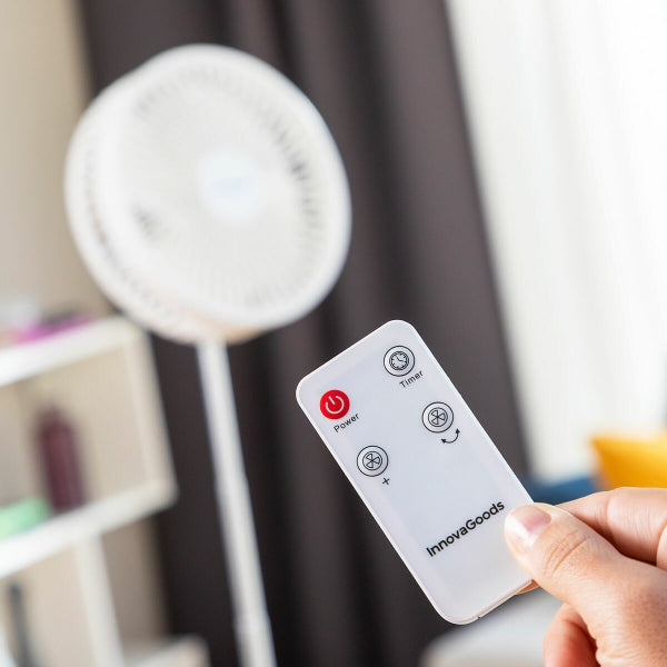 faltbarer wiederaufladbarer 3-in-1-ventilator fandle ø7,7'' 7200 mah