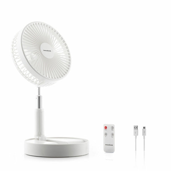 faltbarer wiederaufladbarer 3-in-1-ventilator fandle ø7,7'' 7200 mah