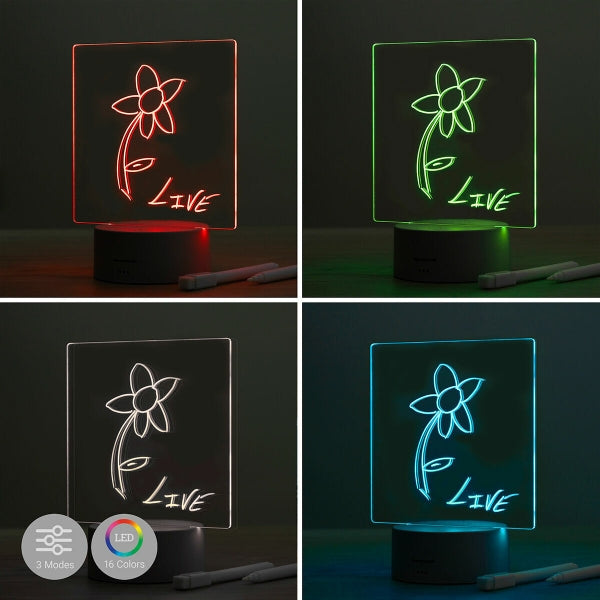 LED Notiz- und Nachrichtentafel
