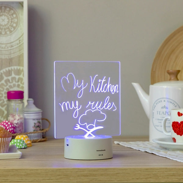 LED Notiz- und Nachrichtentafel