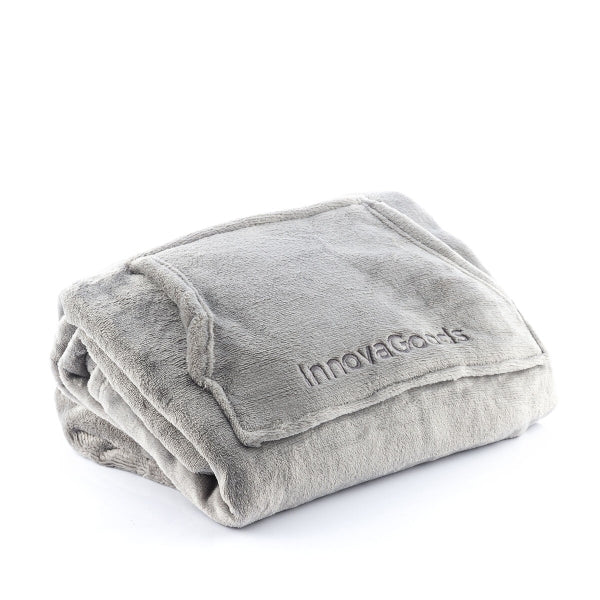 Übergroßes mit Fleece gefütterte Kapuzendecke