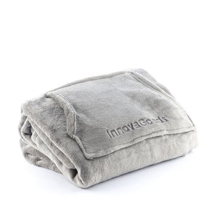 Übergroßes mit Fleece gefütterte Kapuzendecke