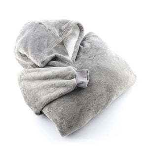 Übergroßes mit Fleece gefütterte Kapuzendecke